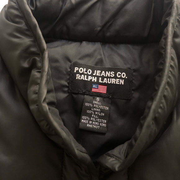 Polo Black Puffer Vest - Picture 3 of 5